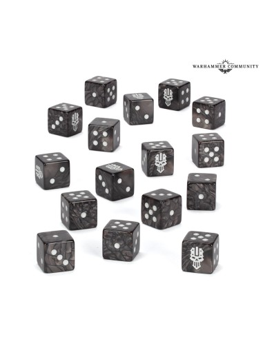 WARHAMMER 40000: IRON WARRIORS DICE