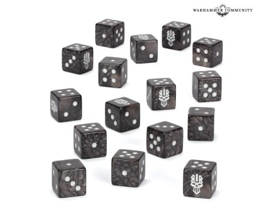 WARHAMMER 40000: IRON WARRIORS DICE