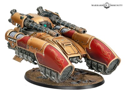 LEGIO CUSTODES: CALADIUS GRAV-TANK