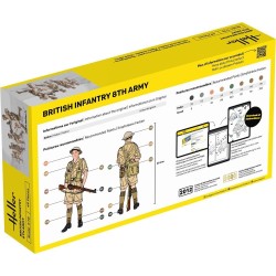 Britische Infanterie 8. Armee 