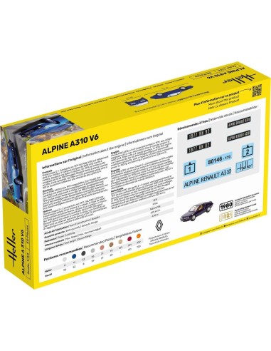 STARTER KIT Alpine A310 