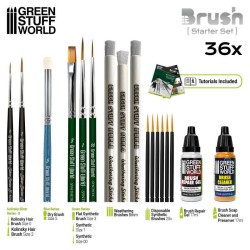 Set pinceaux de base 2