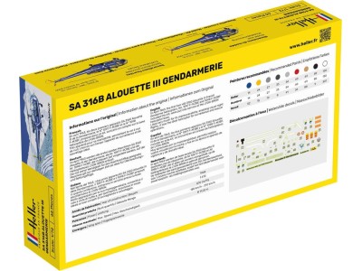 STARTER KIT SA 316 Alouette III Gendarmerie 