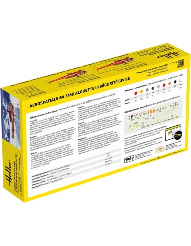 STARTER KIT Alouette III Sécurité Civile 