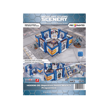 District 5 Objective Room Mark 3 (2) Prepainted ( Blue)