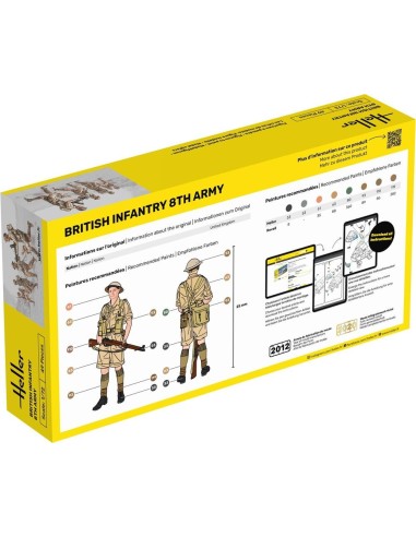 Britische Infanterie 8. Armee 