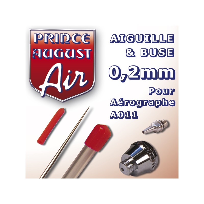 Aiguille & Buse 0.2 pour aérographe A011