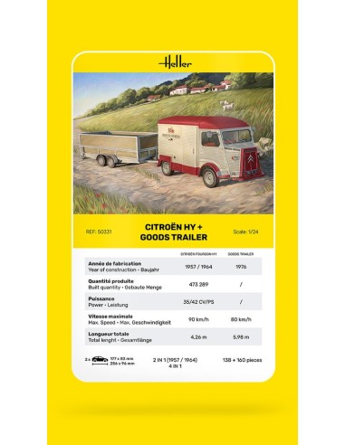 Citroen HY + Goods Trailer 
