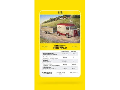 Citroen HY + Goods Trailer 