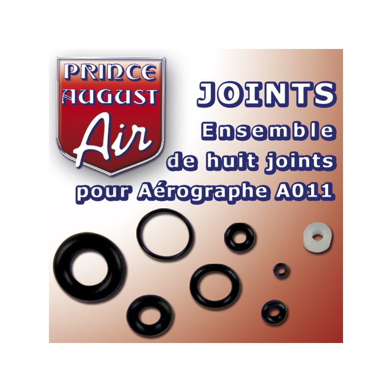 9 Joints pour aérographe A011