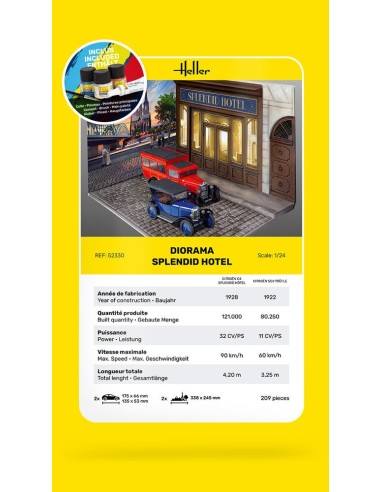 STARTER KIT Diorama Splendid Hotel 