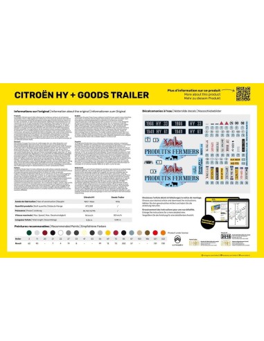 STARTER KIT Citroen HY + Goods Trailer 
