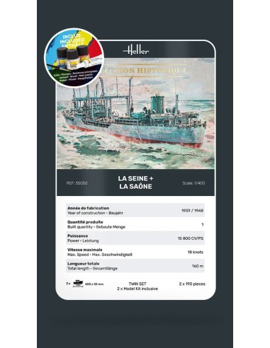 STARTER KIT Twin Set La Seine + La Saone 