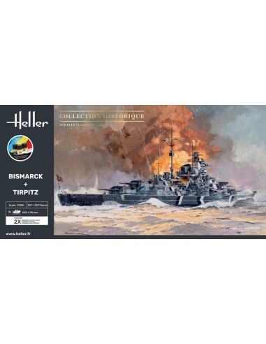 STARTER KIT Twin Set Bismarck + Tirpitz 