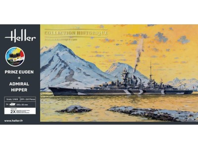 STARTER KIT Twin Set Prinz Eugen + Admiral Hipper 