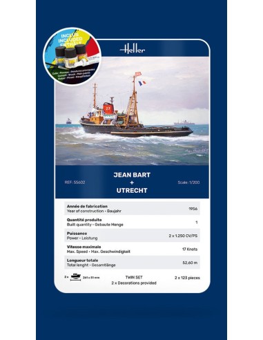 STARTER KIT Twin Set Jean Bart + Utrecht 