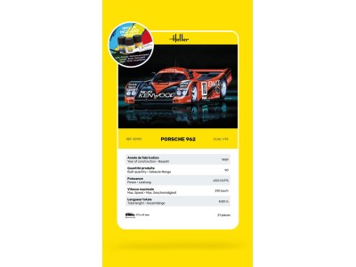 STARTER KIT Porsche 962 