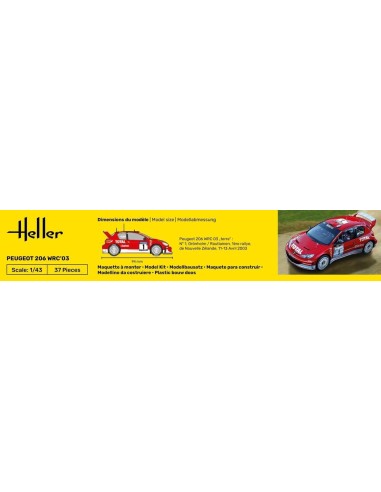 STARTER KIT Peugeot 206 WRC'03 