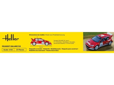 STARTER KIT Peugeot 206 WRC'03 