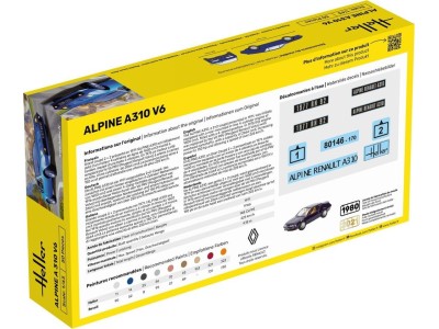 STARTER KIT Alpine A310 
