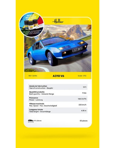 STARTER KIT Alpine A310 