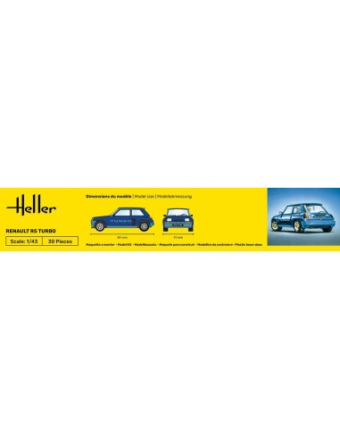 STARTER KIT Renault R5 Turbo 