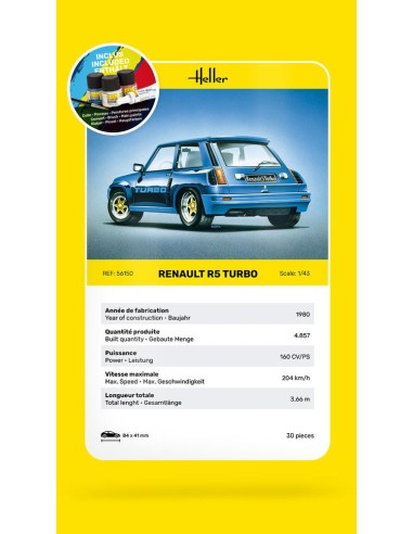 STARTER KIT Renault R5 Turbo 