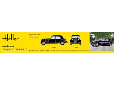STARTER KIT Citroen 11 CV 