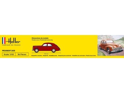 STARTER KIT Peugeot 203 