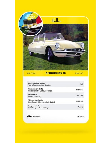 STARTER KIT Citroen DS 19 