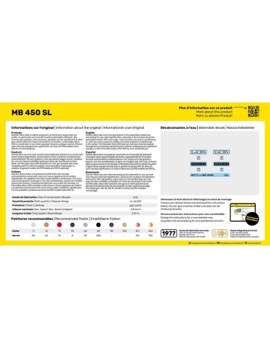 STARTER KIT MB 450 SL 