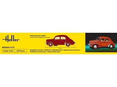 STARTER KIT Renault 4 CV 