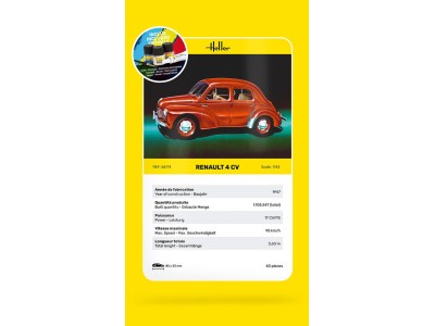 STARTER KIT Renault 4 CV 