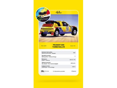 STARTER KIT Peugeot 205 Turbo Rallye 
