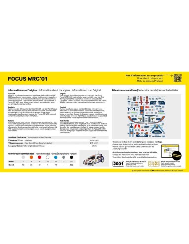 STARTER KIT Focus WRC'01 