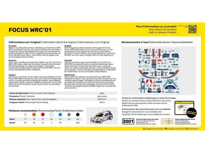 STARTER KIT Focus WRC'01 