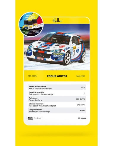STARTER KIT Focus WRC'01 