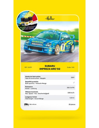 STARTER KIT Impreza WRC'02 