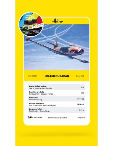 STARTER KIT MD 450 Ouragan 