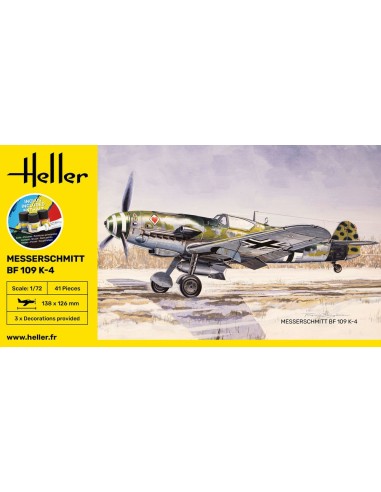 STARTER KIT Messerschmitt Bf 109 K-4 