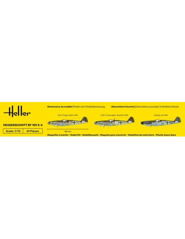 STARTER KIT Messerschmitt Bf 109 K-4 