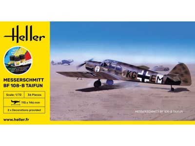 STARTER KIT Messerschmitt Bf 108 B Taifun 