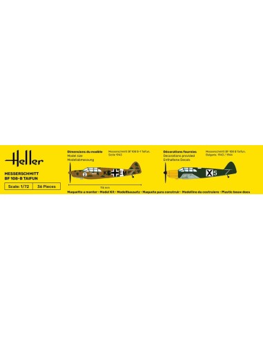 STARTER KIT Messerschmitt Bf 108 B Taifun 