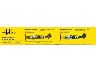 STARTER KIT Messerschmitt Bf 108 B Taifun 