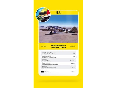 STARTER KIT Messerschmitt Bf 108 B Taifun 