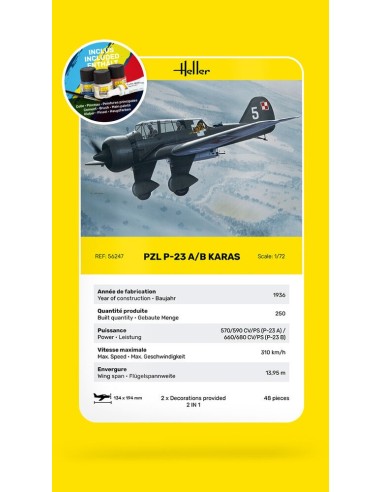 STARTER KIT PZL 23 Karas 