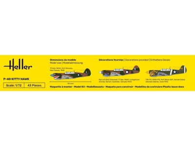 STARTER KIT P-40 Kitty Hawk 