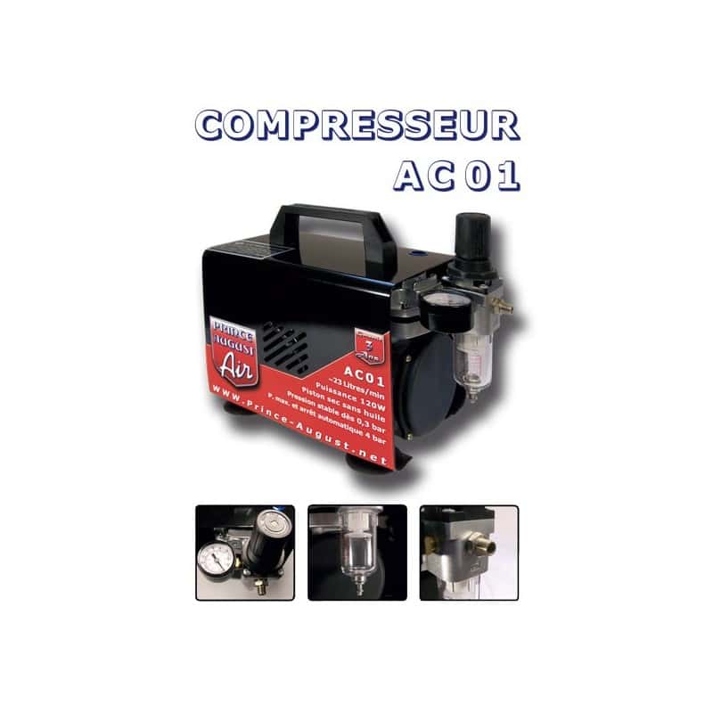 Ensemble Aérographe HD et Compresseur + Ultra...