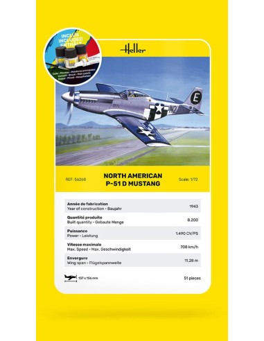 STARTER KIT P-51 Mustang 