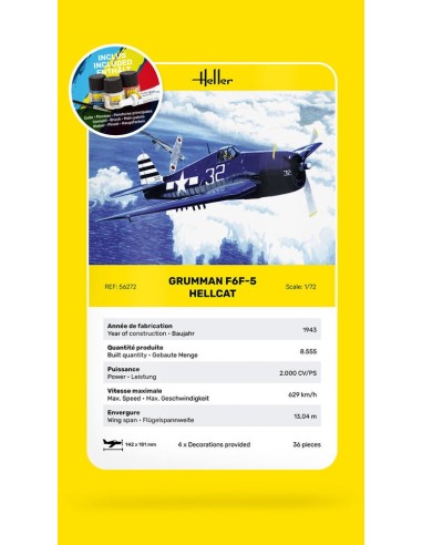 STARTER KIT F6F Hellcat 